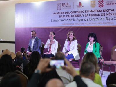 Durante su reunión de trabajo en el Estado de Baja California, la jefa de Gobierno de la Ciudad de México, Claudia Sheinbaum, dijo que gracias a la digitalización impulsada desde el inicio de su administración en 2018 se erradicó la corrupción.