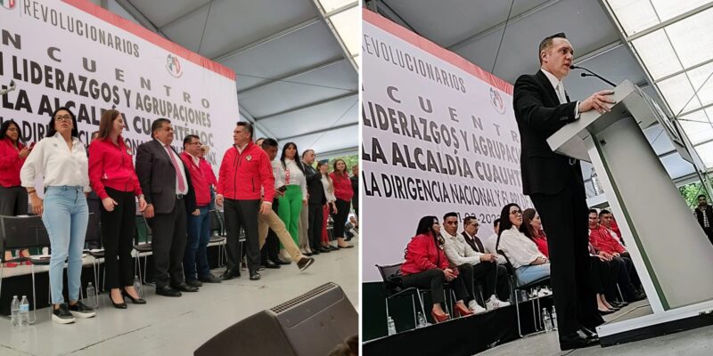 El alcalde priísta de Cuajimalpa, Adrián Rubalcava se "destapó" para la Jefatura de Gobierno de la CDMX. Eso en público, pero en privado ya le dijo al alcalde de Benito Juárez, Santiago Taboada, del PAN, que va a apoyarlo en 2024.