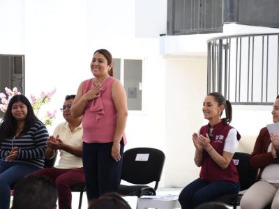 Jefa de Gobierno y Alcaldesa entregan unidad habitacional en Tláhuac