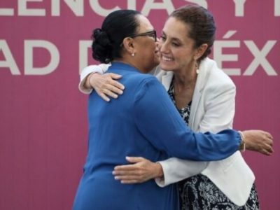 La jefa de Gobierno Claudia Sheinbaum dijo que apoya la decisión de la titular de la Secretaría de Seguridad Pública y Protección Ciudadana (SSPyPC) Rosa Icela Rodríguez de continuar en su actual cargo y no competir por la elección de la Jefatura de Gobierno en 2024.