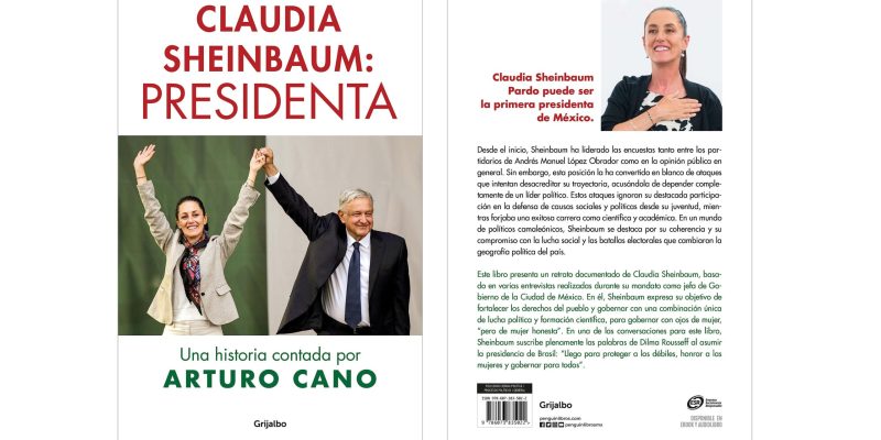 Aunque no es autoría de la ex jefa de Gobierno, este lunes se presentará el libro “Claudia Sheinbaum: Presidenta”, autoría del reconocido cronista y periodista Arturo Cano, a las 18:00 horas, en el Centro Cultural Casa Lamm.