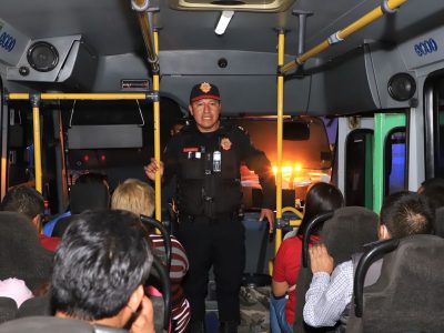 “La seguridad de las y los habitantes de Álvaro Obregón seguirá siendo mi prioridad”, subrayó la alcaldesa.