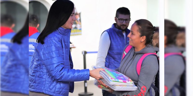 La alcaldesa Lía Limón invitó a las madres y padres de familia a asistir a la Feria de Regreso a Clases que se llevará a cabo del 20 al 22 de agosto en el Salón de Usos Múltiples de la alcaldía ubicado en calle 10 s/n colonia Tolteca.