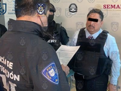 En la lógica política de la “4T” están convencidos de que fue mayor el beneficio político que el costo de presuntamente violentar el Pacto Federal con la detención del fiscal de Morelos, Uriel Carmona, quien gozaba de inmunidad procesal Constitucional en la jurisdicción que fue aprehendido. FOTO: FGJCDMX