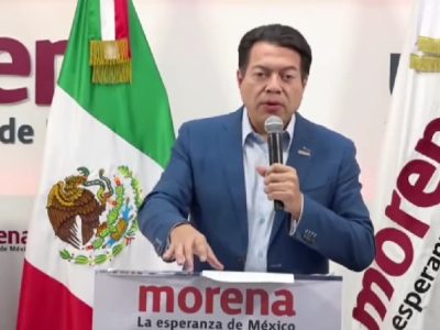 Mario Delgado, presidente nacional de Morena, finalmente cayó en la cuenta de que los números no le daban y desistió sus aspiraciones de buscar la candidatura de su partido a la Jefatura de Gobierno de la Ciudad de México, y pretende continuar al frente del organismo político hasta las elecciones de 2024. FOTO: X / Mario Delgado
