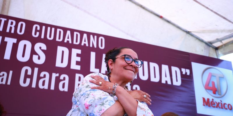 Valentina Batres, Álvaro Obregón, candidata, Morena, Lía Limón. FOTO: X / Valentina Batres