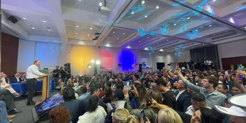 Taboada agradeció, el cierre de filas en Acción Nacional y la generosidad de Margarita Zavala, Kenia López Rabadán y Lía Limón por acompañarlo en el proceso y considerarlo para ser la opción competitiva del Partido. FOTO: X / Taboada