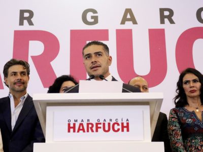 “Todas las semanas yo tenía reuniones con vecinas y vecinos de las 16 alcaldías, obviamente en distintos momentos, y eso nos permitió tener un pulso mucho más sensible”, dijo Harfuch. FOTO: Campaña Harfuch