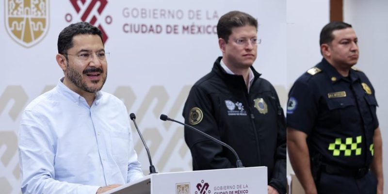 A escasos 200 metros de las oficinas del subsecretario de Control de Tránsito de la Secretaría de Seguridad Ciudadana de la CDMX, Francisco Javier Moreno Montaño (derecha), en el cruce de avenida Cuauhtémoc y La Morena, todos los días atracan al ciudadano… policías de tránsito. FOTO: GCDMX