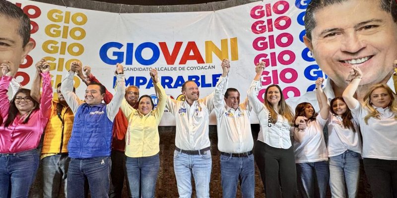 Giovani inicia campaña con respaldo de Taboada