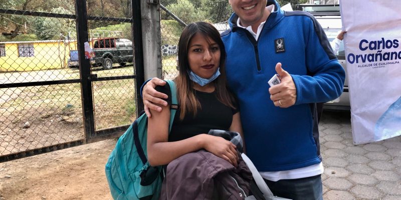 "Escudo Escolar Cuajimalpa" es la aplicación a través de la cual, Carlos Orvañanos, candidato del PAN, PRI y PRD, prometió reducir el ausentismo escolar que pone en riesgo a los estudiantes ante al crimen organizado. FOTO: Especial