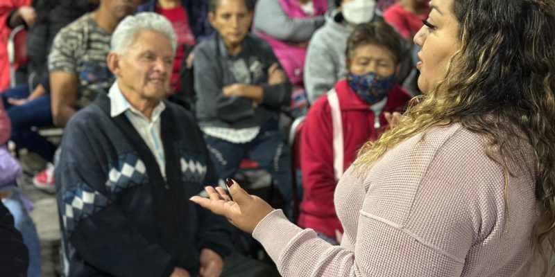 La candidata a diputada local por el Distrito 12 con cabecera en la Alcaldía Cuauhtémoc destaca la necesidad de promover campañas de salud para prevención y tratamiento de cáncer de mama y cervicouterino, así como promover acciones legislativas en pro de niñas, niños y jóvenes diagnosticados con cáncer. FOTO: Especial