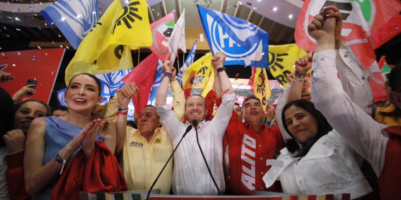 El candidato a la Jefatura de Gobierno, Santiago Taboada dijo que ganó los tres debates chilangos y que veinte días ganará la Ciudad de México. FOTO: Especial