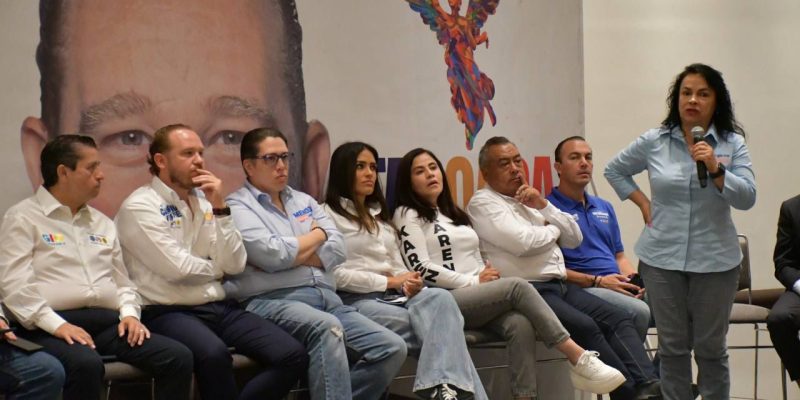 Margarita Saldaña Hernández, candidata a la reelección por la alcaldía Azcapotzalco de la alianza PAN, PRI y PRD, acusó este lunes que hoy en esa demarcación hay colonias sufriendo de falta de agua, aun cuando hay lugares que no dependen del sistema Cutzamala.