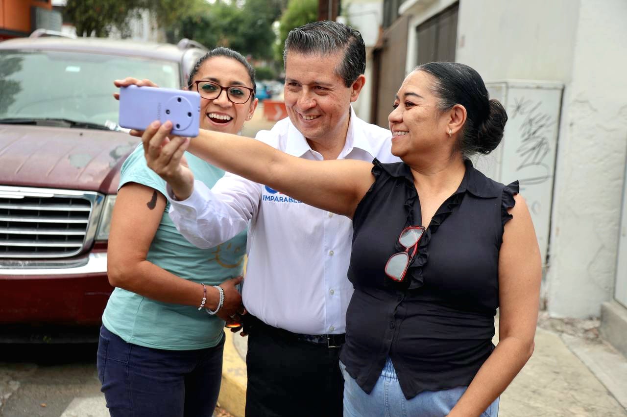 "Estamos listos para la fiesta democrática del 2 de junio, hay que salir a votar en libertad, sin chantajes ni presiones de nadie, señala el candidato".  FOTO: Especial