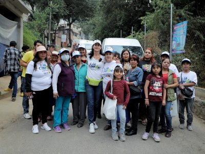 Vecinos de todas las colonias de Álvaro Obregón continúan sumando su apoyo a Lía Limón para que continúe al frente de la alcaldía por un segundo periodo. FOTO: Especial