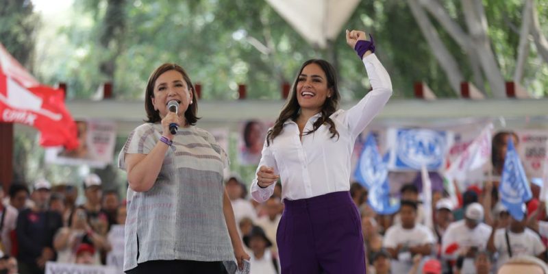 Xóchitl dijo que regresaran “las estancias infantiles y las escuelas de tiempo completo. Las mujeres que se hagan cargo de una persona discapacitada o que sean las encargadas de cuidarlas van a estar acompañadas”, dijo la panista. FOTO: Especial