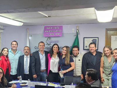 Carlos Orvañanos recibió su constancia de mayoría como alcalde electo de Cuajimalpa, para el periodo de gobierno del 1 de octubre de este año al 30 de septiembre de 2024. FOTOS: Especial