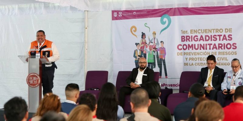 No bajamos la guardia y promovemos, por instrucción del Alcalde Giovani Gutiérrez, la generación de capacidades de resiliencia en la población a través de la conformación de brigadas comunitarias: Jorge Peña, titular de PC en Coyoacán. FOTOS: Especial