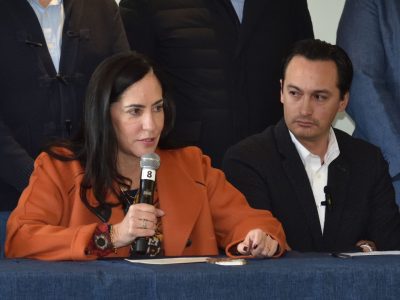 Lía Limón recuerda que desde la campaña presentaron más de 200 denuncias por exceso de gasto del morenista, lo que prueba una elección absolutamente inequitativa, porque además hay 10 quejas por actos anticipados de campaña. No tienen dudas de que hay todas las evidencias para que la elección se anule. FOTO: Especial