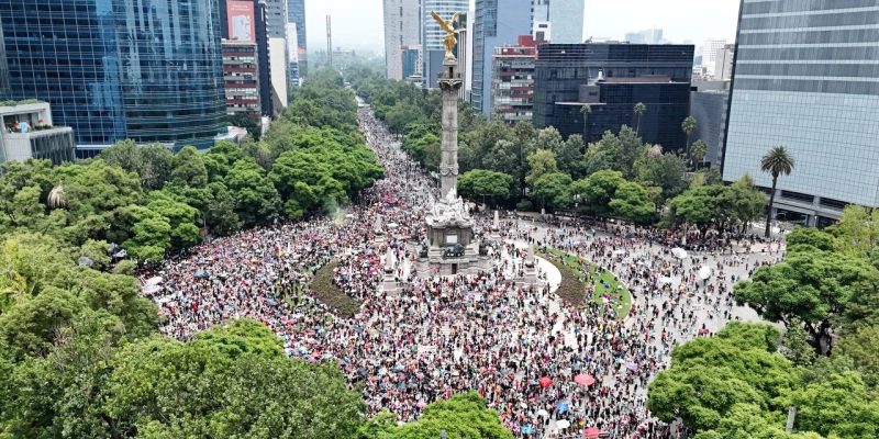 La jefa de Gobierno electa, Clara Brugada, se dijo aliada de la diversidad sexual y dijo que construirá una Ciudad de México libre de discriminación, para convertirla en la más diversa e incluyente. FOTO: X / Clara Brugada