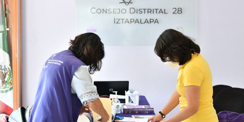 Como parte de la certificación de la Norma ISO TS 54001:2019, de calidad electoral, el Instituto Electoral de la Ciudad de México (IECM) realiza un monitoreo permanente del nivel de satisfacción ciudadana respecto a la prestación de sus servicios. FOTO: Especial