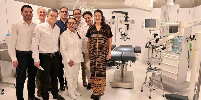 Bertha Alcalde Luján, informó que beneficiará a más de 45 mil derechohabientes de la entidad y forma parte de la estrategia de transformación del sector Salud en el país. FOTO: Especial