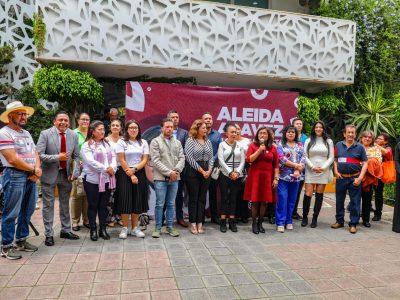 Aleida Alavez Ruiz, alcaldesa electa de Iztapalapa, sostuvo una reunión con el actual alcalde de la demarcación, Raúl Basulto Luviano, para dar inicio formal de los trabajos del Proceso de Entrega - Recepción de la Alcaldía. FOTO: Especial