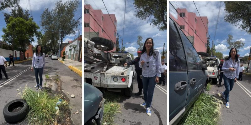 Con el objetivo de mejorar la movilidad y seguridad en las calles de Álvaro Obregón, la alcaldesa Lía Limón continuó con el operativo "Liberando Tu Calle”.