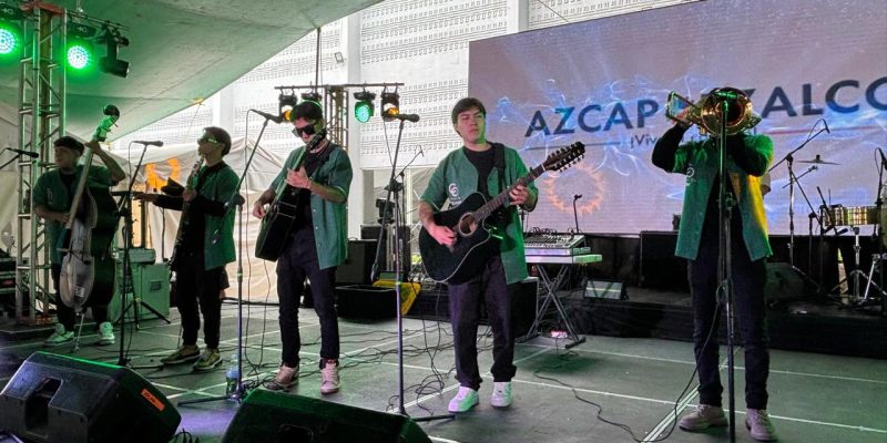 En el marco del Festival de las Juventudes organizado hoy por la Alcaldía Azcapotzalco, en conmemoración del Día Mundial de la Juventud, la alcaldesa Margarita Saldaña Hernández subrayó la importancia de reconocer el papel fundamental que los jóvenes desempeñan. FOTO: Especial