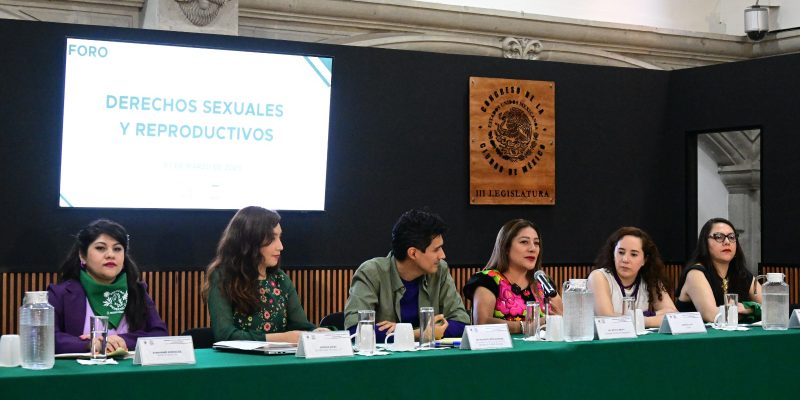 Congresistas CDMX impulsan derechos sexuales y reproductivos. FOTO: Especial