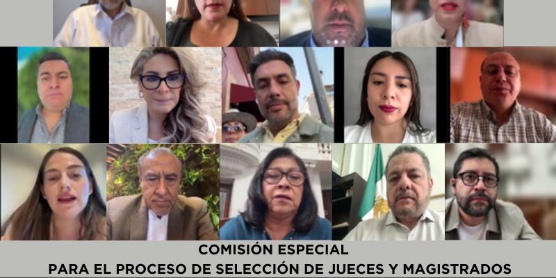 Misión cumplida; cierra Comisión Especial para elección judicial