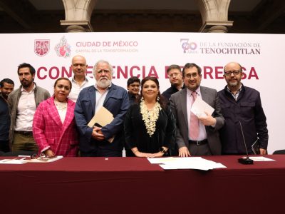 “Vamos a iniciar ya los foros de consulta, este viernes 25 de julio en el Museo de la Ciudad de México, donde habrá un primer foro detonante, de todos los eventos que vamos a desarrollar en las próximas semanas”, expuso Encinas Rodríguez.
