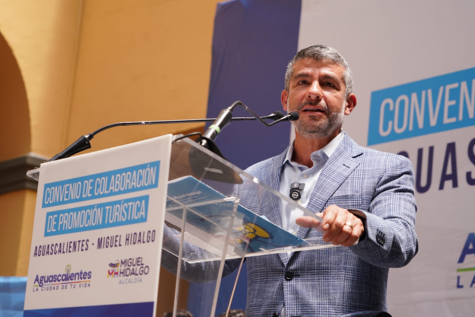 Tabe, dijo que se trata de un paso más en la colaboración entre Aguascalientes y la alcaldía Miguel Hidalgo, llevando a otro nivel la gestión municipal.