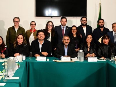 Las Comisiones Unidas de Administración y Procuración de Justicia y de Normatividad, Estudios y Prácticas Parlamentarias del Congreso local aprobaron el dictamen a la iniciativa para reformar diversas disposiciones de la Ley Orgánica del Poder Judicial de la Ciudad de México, propuesta por la jefa de gobierno Clara Marina Brugada Molina. FOTO: Especial