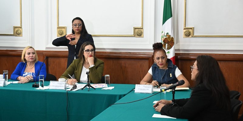 La Comisión de Derechos Humanos del Congreso local, que encabeza la legisladora Jannete Elizabeth Guerrero Maya (PT), concluyó con la serie de entrevistas de las personas aspirantes a integrar el Consejo Ciudadano Honorífico de este órgano legislativo, que se encargará de evaluar a la persona titular de la Comisión de Derechos Humanos de la Ciudad de México. FOTO: Especial