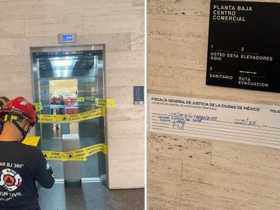 La Fiscalía General de Justicia de la CDMX tomó conocimiento de los hechos e inició las investigaciones por el presunto delito de lesiones culposas derivadas de la caída. FOTO: Especial