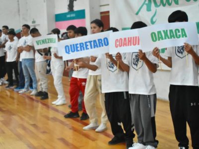 Con la participación de deportistas de distintos estados del país, así como de delegaciones invitadas de Cuba y Venezuela, se puso en marcha esta importante justa deportiva. FOTO: Especial