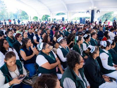 “Quiero convocar a la población a que se vacune, a toda la población de la Ciudad de México que se vacune contra el sarampión; de seis meses a 50 años de edad, hay vacunas suficientes para lograrlo”, enfatizó la mandataria capitalina ante funcionarios de Salud del gobierno federal y de la Ciudad de México”. FOTO: Especial