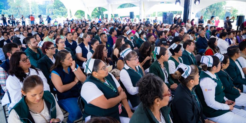 “Quiero convocar a la población a que se vacune, a toda la población de la Ciudad de México que se vacune contra el sarampión; de seis meses a 50 años de edad, hay vacunas suficientes para lograrlo”, enfatizó la mandataria capitalina ante funcionarios de Salud del gobierno federal y de la Ciudad de México”. FOTO: Especial