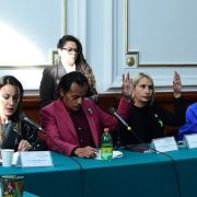 Las Comisiones Unidas de Inclusión, Bienestar Social y Exigibilidad de Derechos Sociales y de Igualdad de Género del Congreso capitalino aprobaron el acuerdo que establece el proceso para la realización de la etapa previa de la consulta sobre un Sistema Público de Cuidados de la Ciudad de México. FOTO: Especial