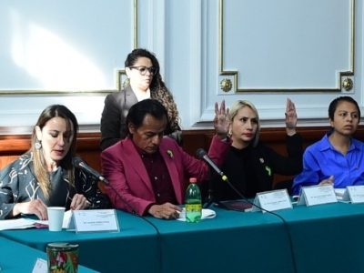 Las Comisiones Unidas de Inclusión, Bienestar Social y Exigibilidad de Derechos Sociales y de Igualdad de Género del Congreso capitalino aprobaron el acuerdo que establece el proceso para la realización de la etapa previa de la consulta sobre un Sistema Público de Cuidados de la Ciudad de México. FOTO: Especial