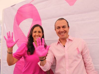 Al ser una prioridad para el alcalde, Carlos Orvañanos, la salud de las mujeres y la lucha contra el cáncer de mama en Cuajimalpa se iniciaron una seria de acciones que consisten en el registro para mastografías gratuitas, una campaña de colección de tapas de plástico, la donación de cabello y atención psicológica gratuita. FOTO: Especial