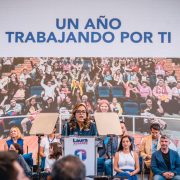 Laura Álvarez recordó logros alcanzados junto con los vecinos para que se cuente, por ejemplo, con escuelas seguras como la Escuela Mártires de Tacubaya que presenta riesgos estructurales y la autoridad educativa ha comenzado a atender. FOTOS: Especial
