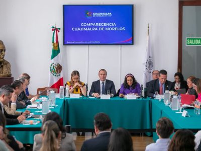 Carlos Orvañanos destacó avances en materia social: “Tarjeta Madre”, “Juventud Cuajimalpa”, “Enchúlame el Changarro”, “Alimentación de CENDIS” y “Salud para mi Familia". FOTO: Especial