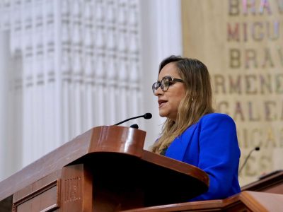 Laura Álvarez exige descongelar iniciativa de aguinaldo exento de impuestos.