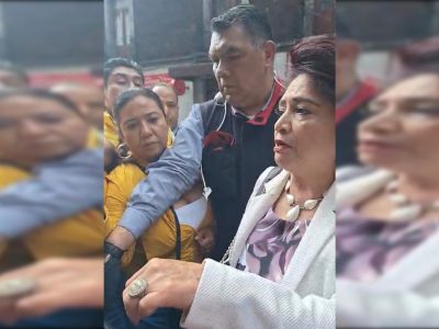 Contrario a lo estipulado en la normatividad para los servidores públicos, de que sólo los altos funcionarios que realizan labores de seguridad tienen autorización de utilizar guardaespaldas, la presidenta del Instituto Electoral de la Ciudad de México, Patricia Avendaño, acudió al Congreso capitalino con escoltas y uno de ellos agredió a Blanca Fernández, secretaria de Igualdad de Género y Agendas de Derechos Humanos. FOTO: Especial