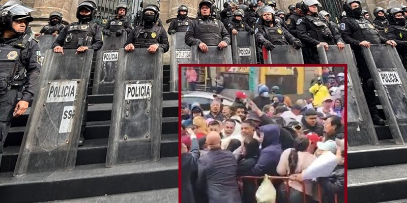 Furioso porque Morena decidió llamar a que volviera Gerardo González García, diputado propietario, su suplente Víctor Hugo Lobo Rodríguez secuestró este miércoles el Congreso de la Ciudad de México. FOTO: Especial