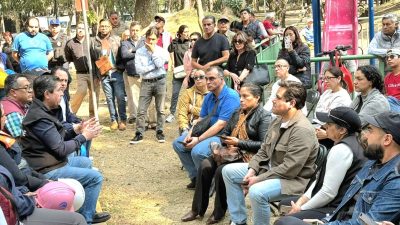 La alcaldía Coyoacán apoyará a los afectados por la explosión con el pago de una renta mensual por familia en los que se realizan los trabajos para regresar a sus viviendas: Giovani Gutiérrez. FOTO: Especial