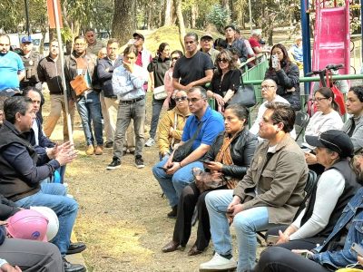 La alcaldía Coyoacán apoyará a los afectados por la explosión con el pago de una renta mensual por familia en los que se realizan los trabajos para regresar a sus viviendas: Giovani Gutiérrez. FOTO: Especial
